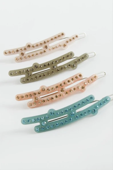 Oval Taşlı Klipsli Toka ürün görseli