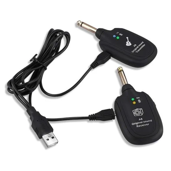 Magicvoice MV-19583 Uhf Gitar Tip Kablosuz Amfi Ve Enstrüman Kablosuz Mikrofonu - 2