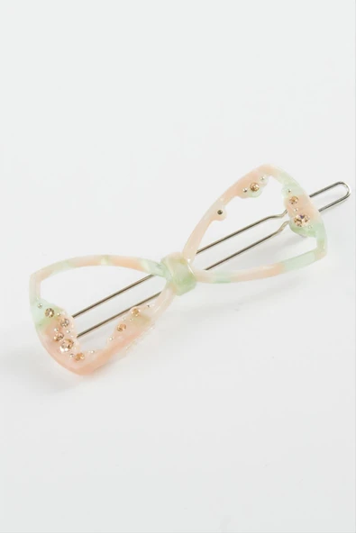 Fiyong Taşlı Klipsli Toka - Resim 3