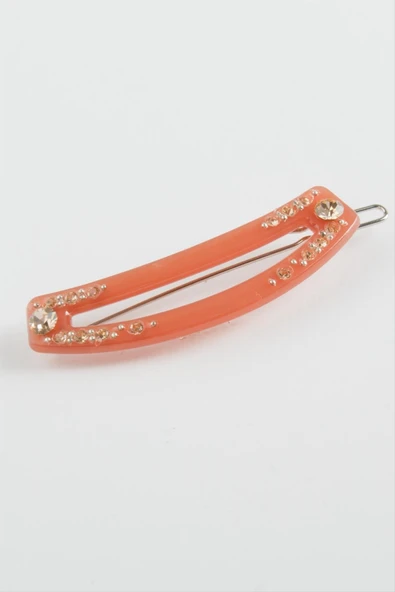 Oval Taşlı Klipsli Toka - Resim 2