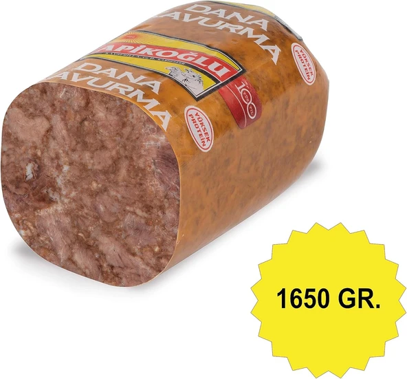 Apikoğlu BLOK DANA KAVURMA 1650 GR - 1