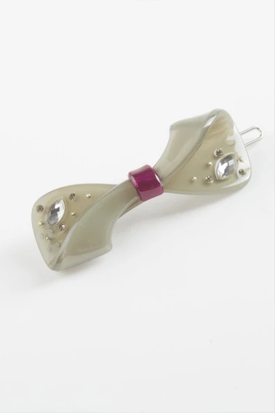 Fiyong Taşlı Klipsli Toka - Resim 2