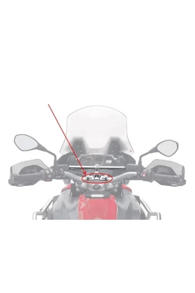Givi GIVI06SKITSMARTBARMONTAJBAĞLANTIKİTİYAMAHATRACER700(16-19) ürün görseli 1