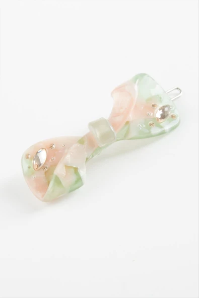 Fiyong Taşlı Klipsli Toka - Resim 3