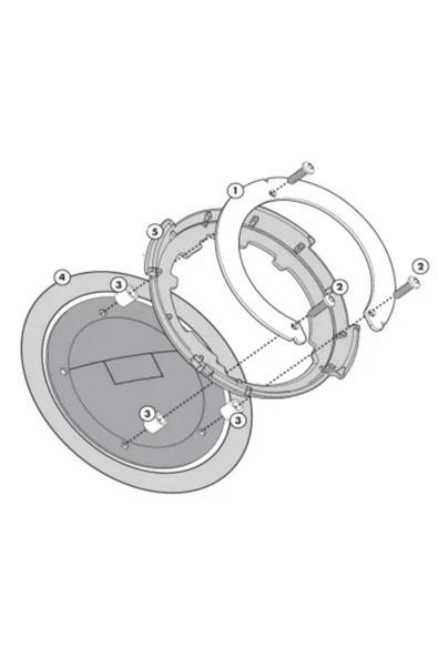 Givi Bf08 Depo Üstü Çanta Aparatı Ducatı - 2