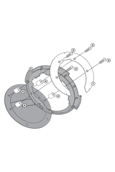 Kappa Bf10k Depoüstü Çanta Aparatı (suzukı) - Resim 2