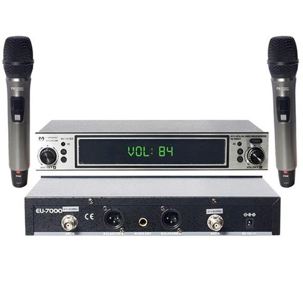 Magicvoice MV-1312EE Uhf 2 El Kablosuz Telsiz Mikrofon ürün görseli