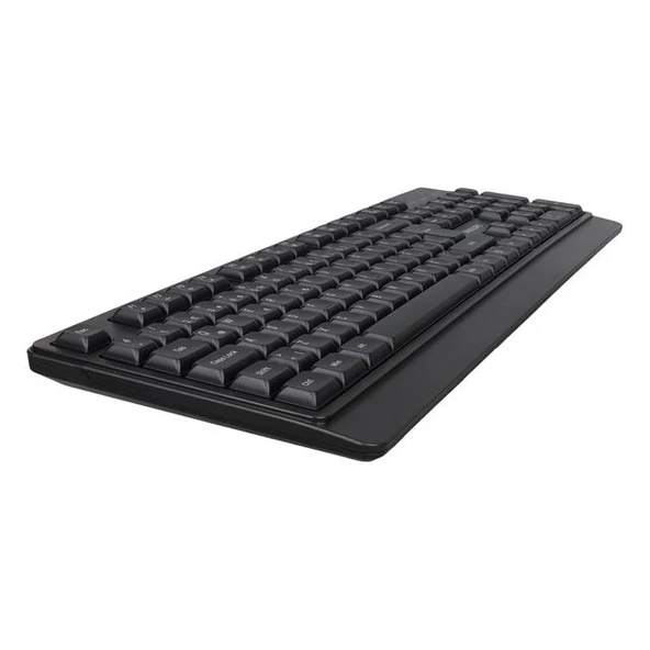 Philips SPK6247B USB 1.2 Metre Kablolu Klasik Siyah Numpadli Türkçe Q Klavye - Resim 2