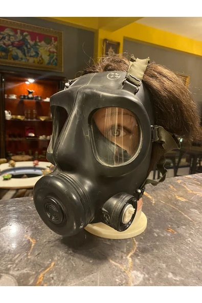 AntikHacı Vintage 1996 Gaz Maskesi - Resim 2