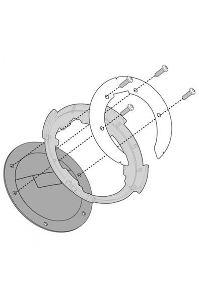 Givi Bf24 Depo Üstü Çanta Aparatı Yamaha Xsr 700 2016-2024
