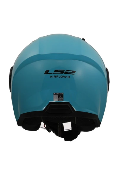 LS2 AIRFLOW 2 TURKUAZ MOTOSİKLET KASKI - Resim 4