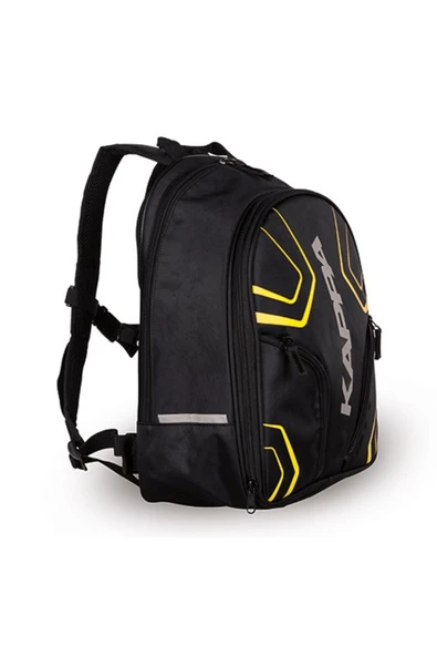 Kappa Sırt Çanta Siyah - Neon Sarı Lh210yl 16-20lt - Resim 5