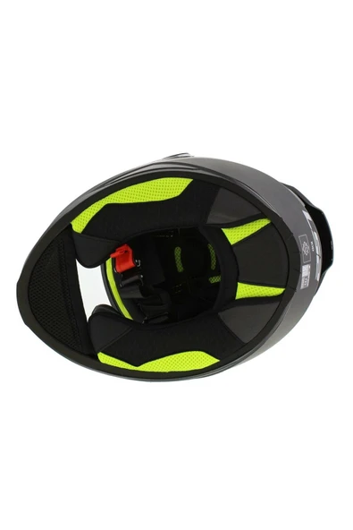 LS2 FF812 KID MAT SİYAH  ÇOCUK KAPALI MOTOSİKLET KASKI - Resim 6