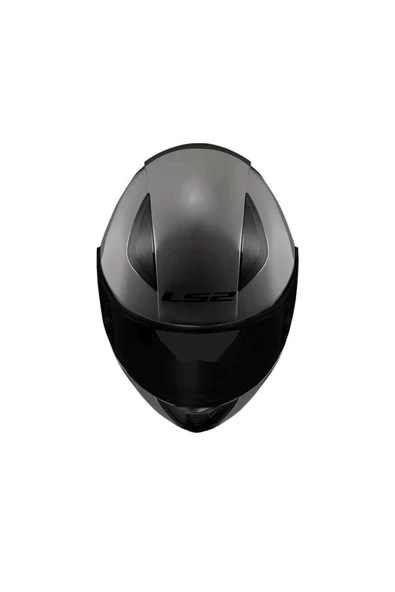 LS2 Rapid Full Face Motosiklet Kaskı - Şeffaf Siyah Vizörlü - Resim 2