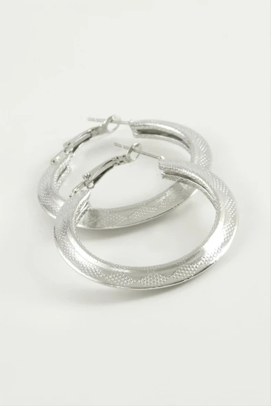 Üçgen Halka Küpe 4 cm ürün görseli