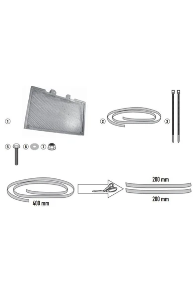 Givi Pr1146 Honda Nc 750x-s (16-20) - Nc 750x (21-22) Uyumlu Radyatör Koruma Demiri ürün görseli