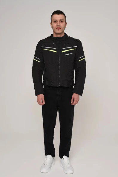 Vexo Calıfornıa Hörgüçlü Mont Neon Sarı - Resim 4