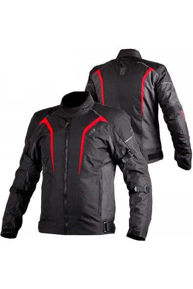 LS2 Sepang 4 Mevsim Motosiklet Montu Siyah-Gri-Kırmızı ürün görseli