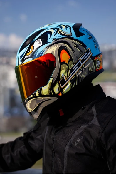 LS2 RAPID 2 NEO MAVİ-MOR KASK ürün görseli