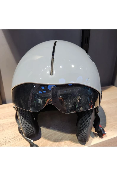 NARDO GRİ ÇENESİZ KASK - Resim 3