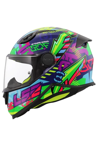 LS2 KID SVENT MAVİ-YEŞİL ÇOCUK KASK ürün görseli