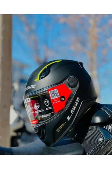 LS2 KID MAT SİYAH ÇOCUK KASK ürün görseli