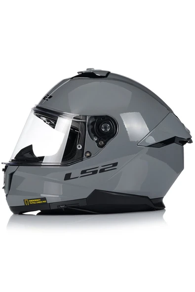 LS2 Stream 2 Nardo Gri Full Face Motosiklet Kaskı - Resim 3