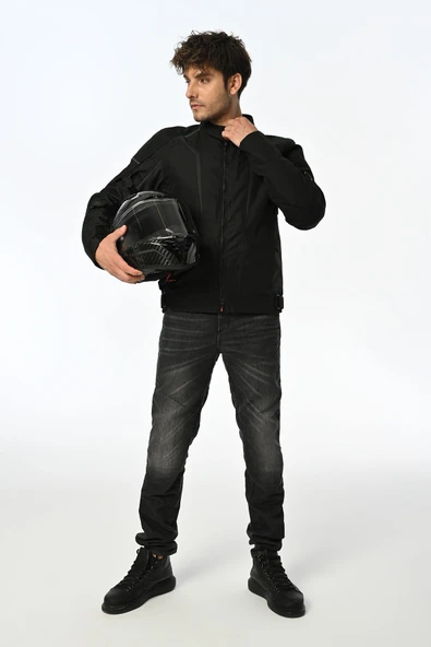 LS2 SPEANG SİYAH GRİ MONT - Resim 4