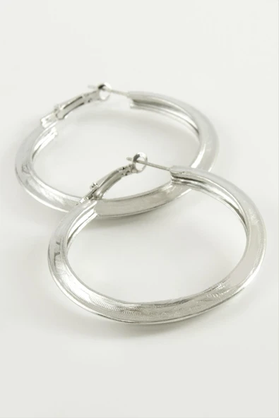 Salkım Desenli Halka Küpe 6 cm ürün görseli