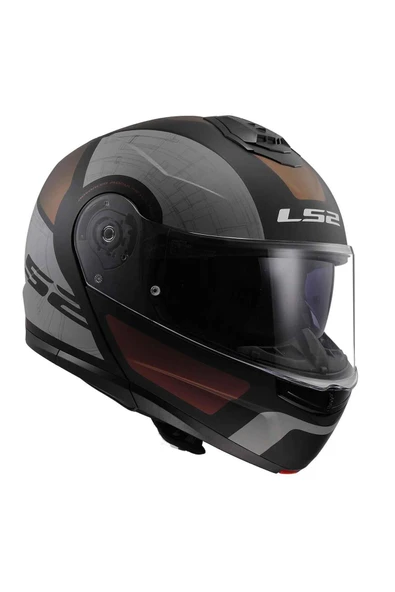 LS2 Storobe 2 Çene Açlılır Motosiklet Kaskı - Resim 3