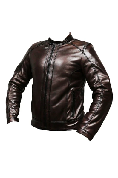 Vexo Moto Deri Mont Antik Kahve Xl Beden