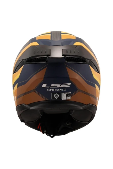 LS2 Stream 2 Vintage Full Face Motosiklet Kaskı - 3