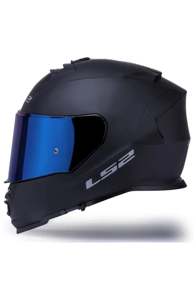 LS2 Storm 2 Full Face Motosiklet Kaskı Mavi Vizörlü ürün görseli