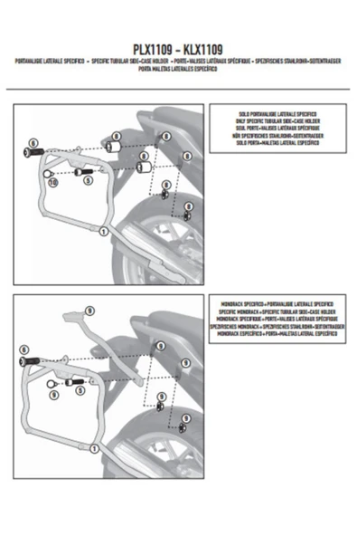 Givi Plx1109hondaıntegra700(12-13)yançantataşıyıcı - Resim 3
