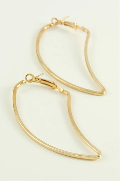 Kulak Halka Küpe 5,5 cm - Resim 2