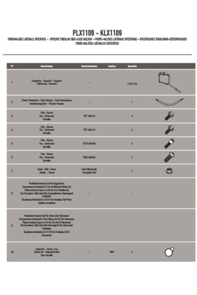 Givi Plx1109hondaıntegra700(12-13)yançantataşıyıcı - Resim 2