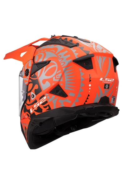 LS2 PIONEER 2 RANGI KASK - Resim 4