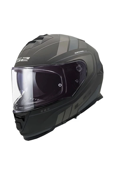 LS2 STORM 2 FIST MAT SİYAH KASK ürün görseli 1