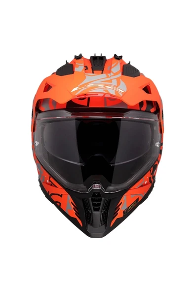 LS2 PIONEER 2 RANGI KASK - Resim 8