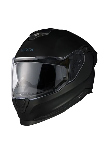 Nexx Sx.100r Fullblack Mat Siyah Kask - Resim 2