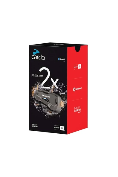 CARDO Freecom 2x Jbl Bluetooth Ve Intercom (TEKLİ PAKET) - Resim 2