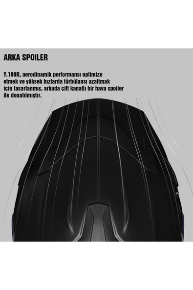 Nexx Y.100r Urbangram Kapalı Motosiklet Kaskı - Resim 5