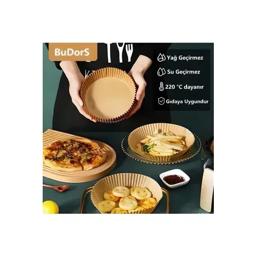 Fritöz Pişirme Kağıdı 50 Adet - Resim 3