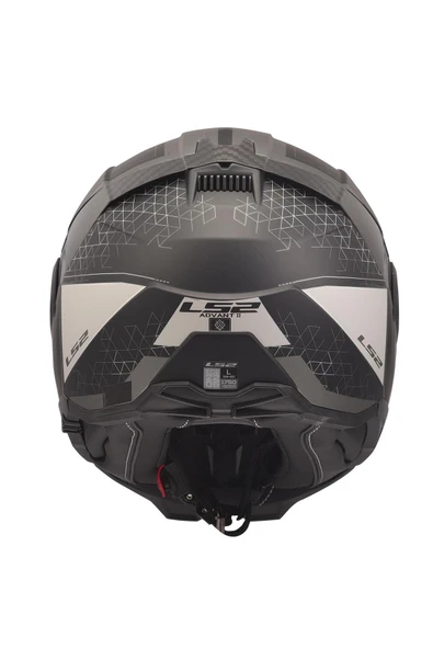LS2 ADVANT 2 ASTRAL MAT GRİ-SİYAH KASK - Resim 8