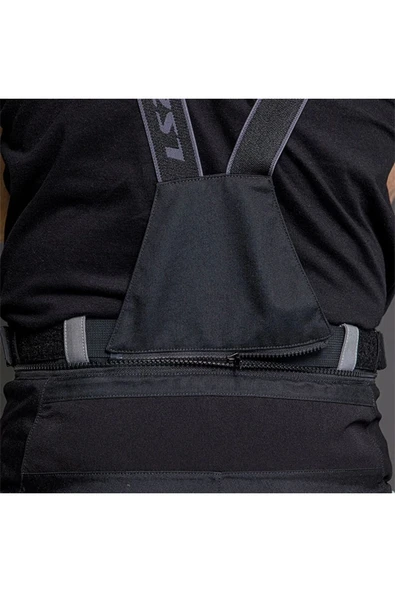 LS2 APOLLO PANTOLON SİYAH-GRİ - Resim 6