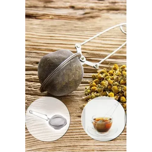 Bitki Çayı Demleme Süzgeci - Resim 3