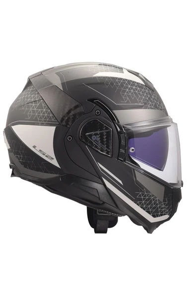 LS2 ADVANT 2 ASTRAL MAT GRİ-SİYAH KASK - Resim 5
