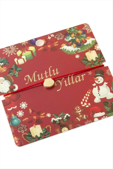 İstiridye Mutlu Yıllar Bilekliği