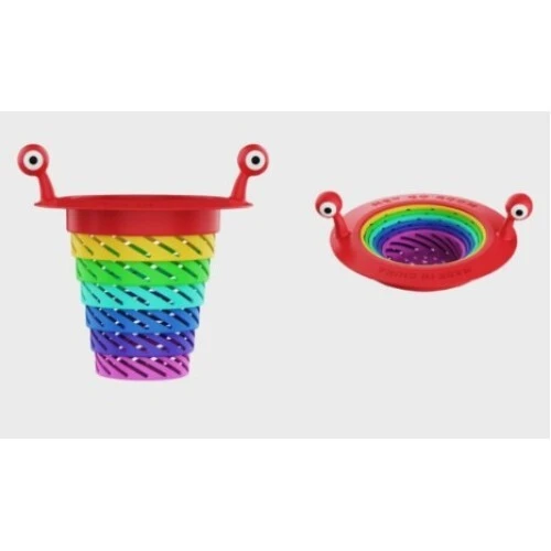 Renkli 6 Kademeli Lavabo Süzgeci - Resim 3