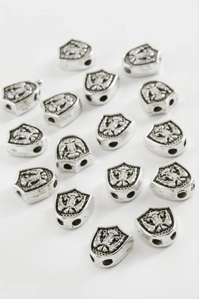 Çift Başlı Kartal Tesbih Ara Aparatı 50 Gram - Resim 2